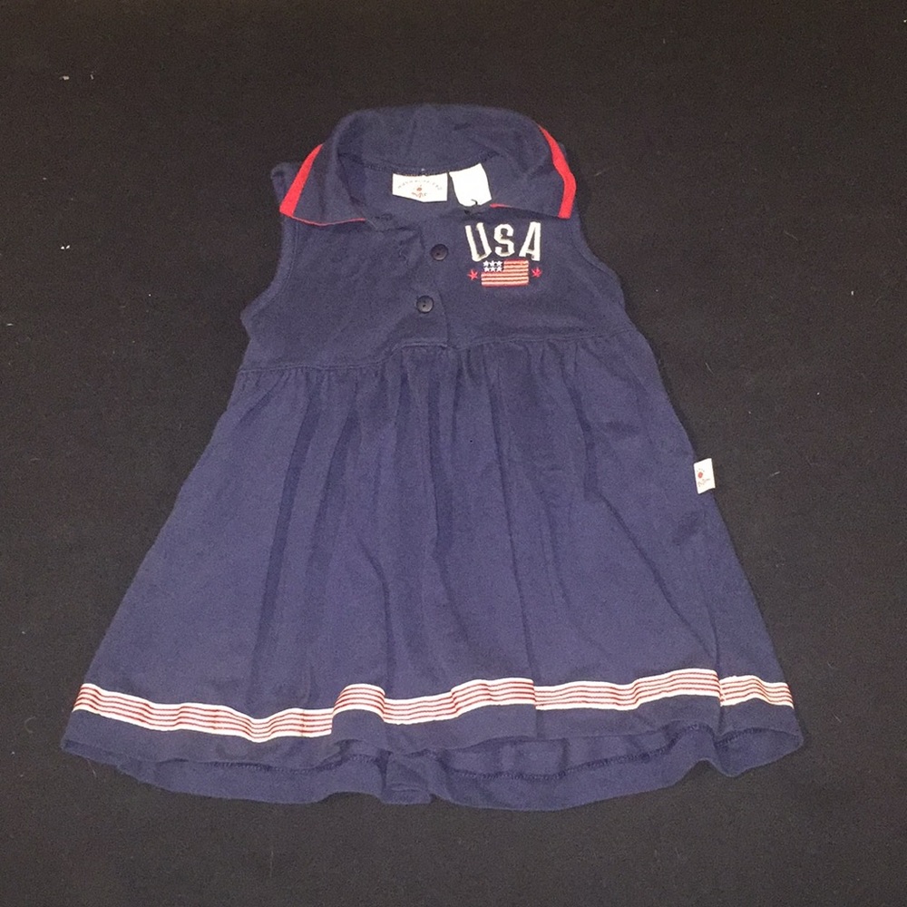 USA navy blue dress